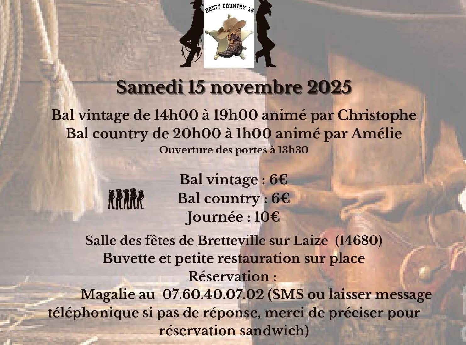 Bal du 15 novembre 2025